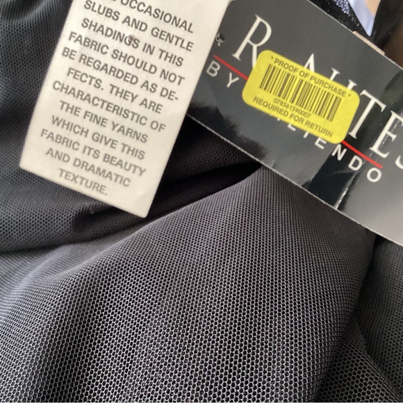 J. R. Nites by Caliendo Sheer Black Mesh Maxi Skirt Women’s Size 10 NWT - Picture 6 of 7